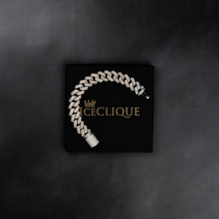 18mm Prong Bracelet - ICECLIQUE JEWELRY