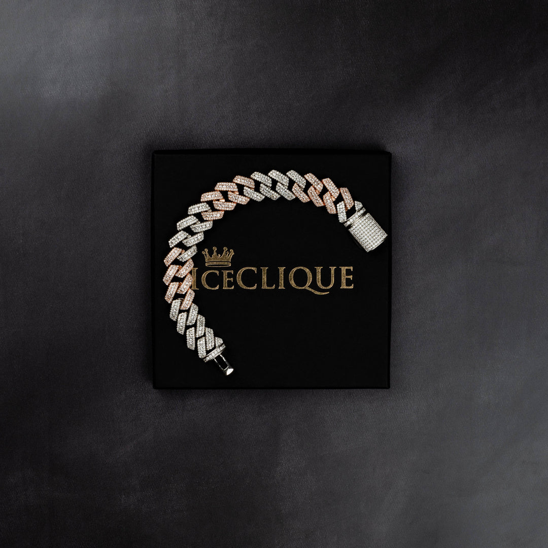 18mm Prong Bracelet - ICECLIQUE JEWELRY