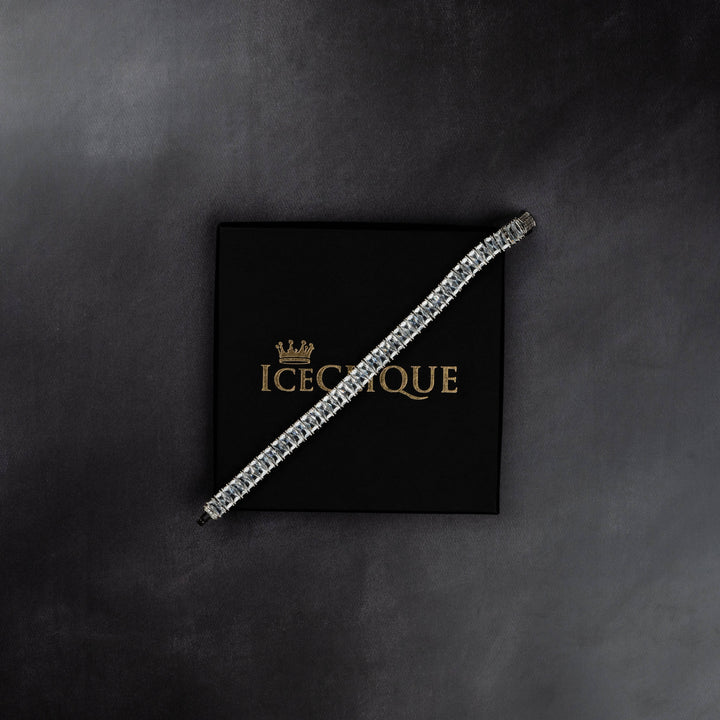 14mm Baguette Bracelet - ICECLIQUE JEWELRY