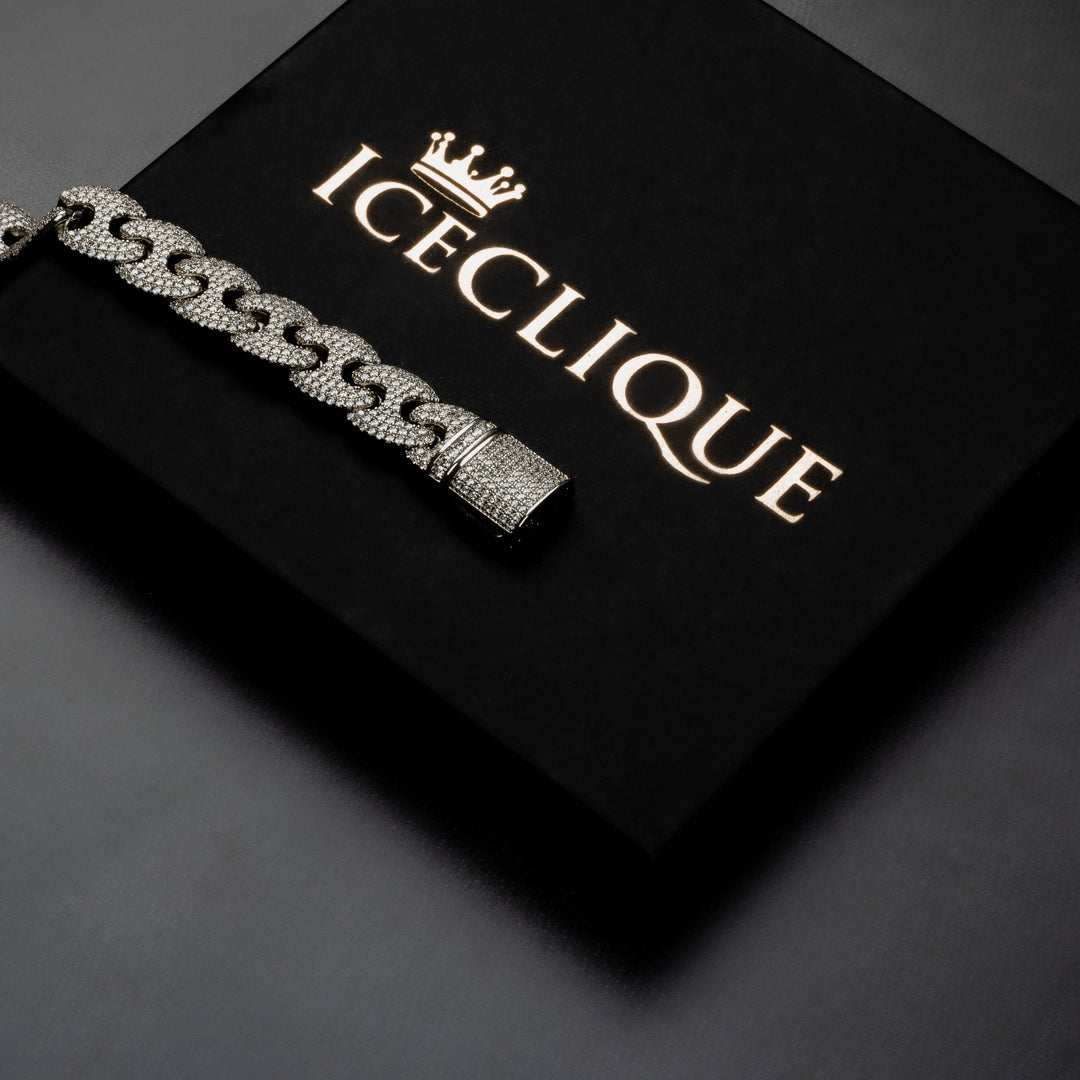 12mm Gucci Link Bracelet - ICECLIQUE JEWELRY