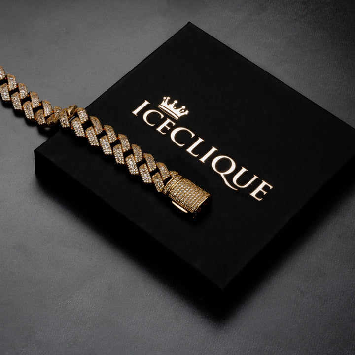 18mm Prong Bracelet - ICECLIQUE JEWELRY