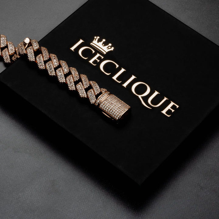 18mm Prong Bracelet - ICECLIQUE JEWELRY