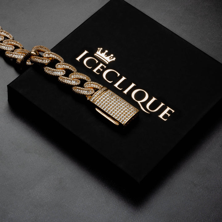 18mm Baguette Bracelet - ICECLIQUE JEWELRY