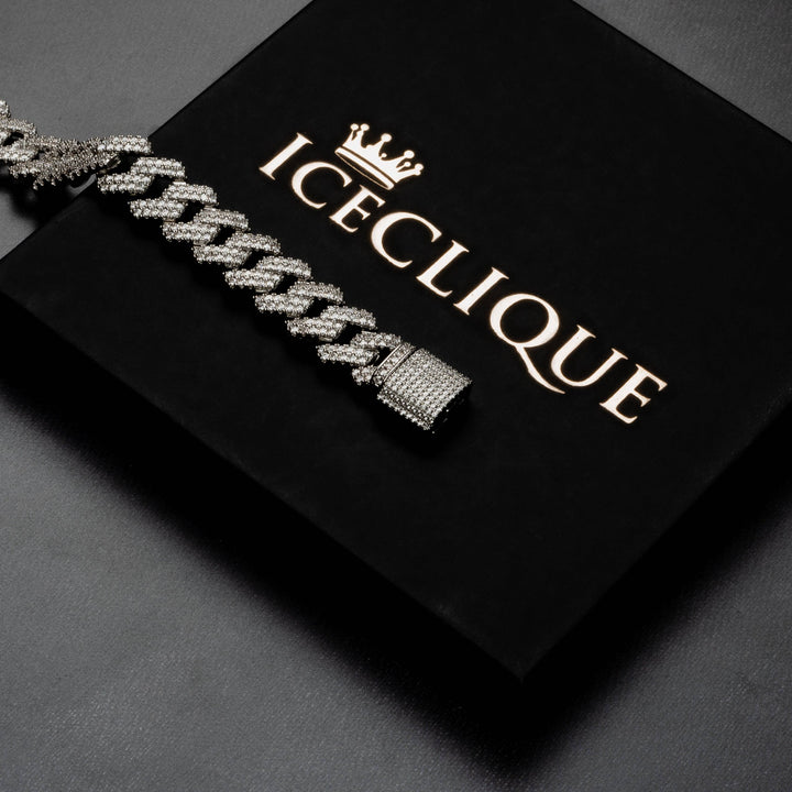 14mm Miami Cuban Bracelet - ICECLIQUE JEWELRY