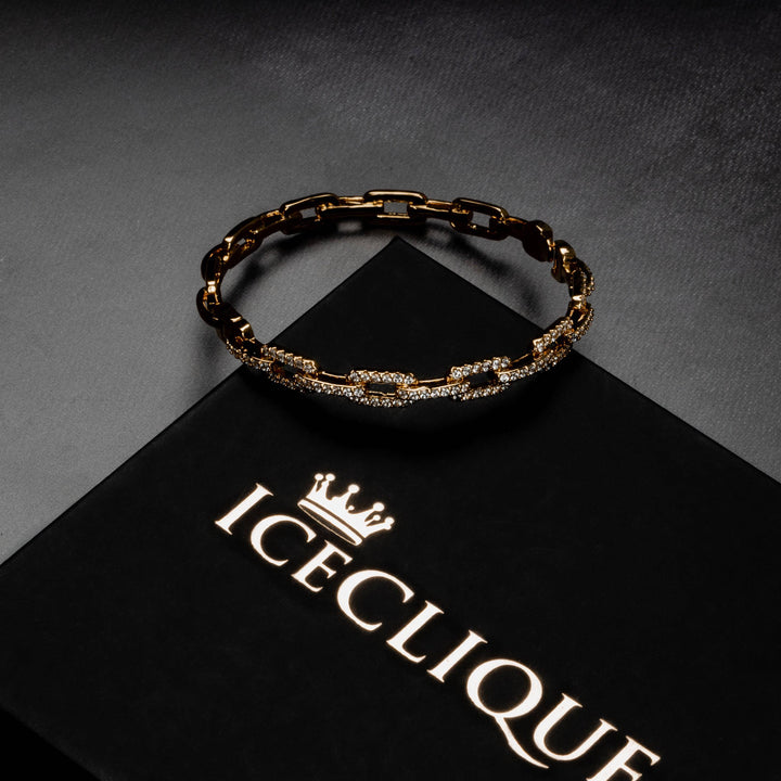 6mm Figure Link Bracelet - ICECLIQUE JEWELRY