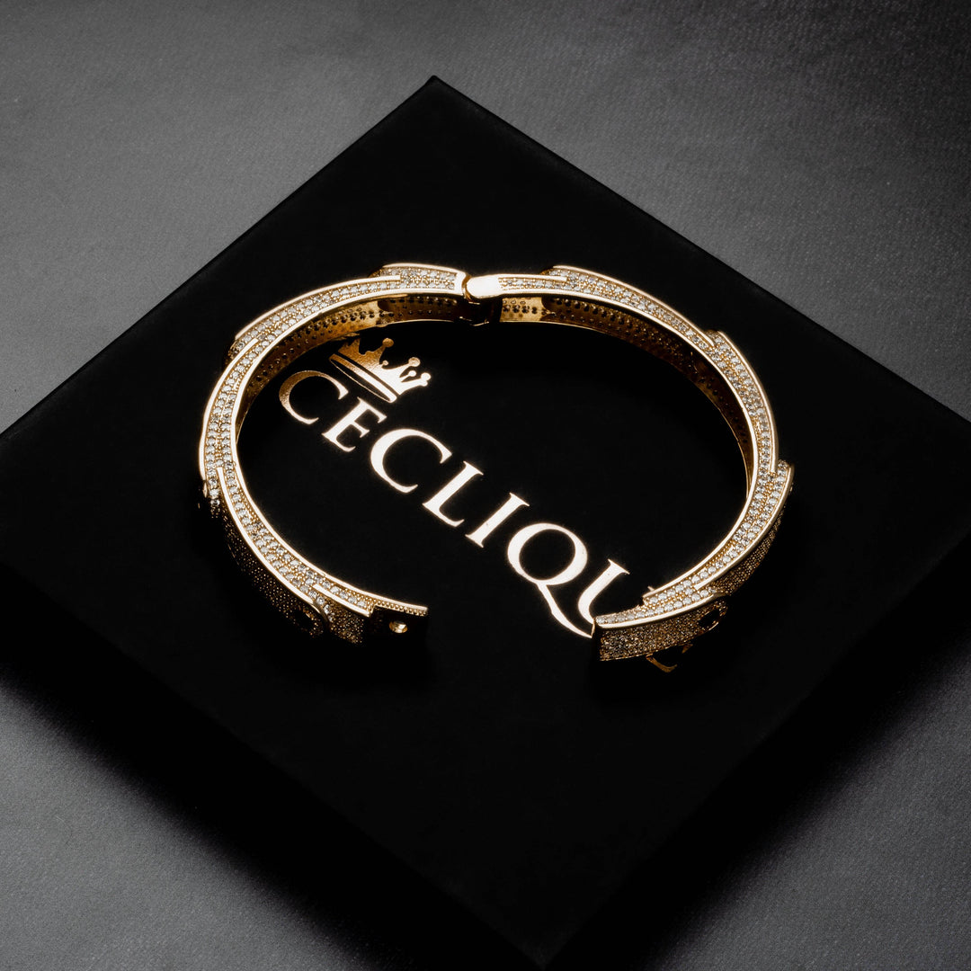 9mm Bangle Bracelet - ICECLIQUE JEWELRY