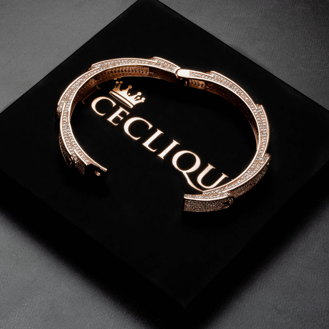 9mm Bangle Bracelet - ICECLIQUE JEWELRY