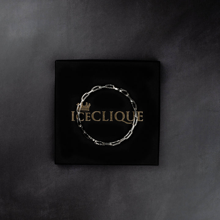 6mm Figure Link Bracelet - ICECLIQUE JEWELRY