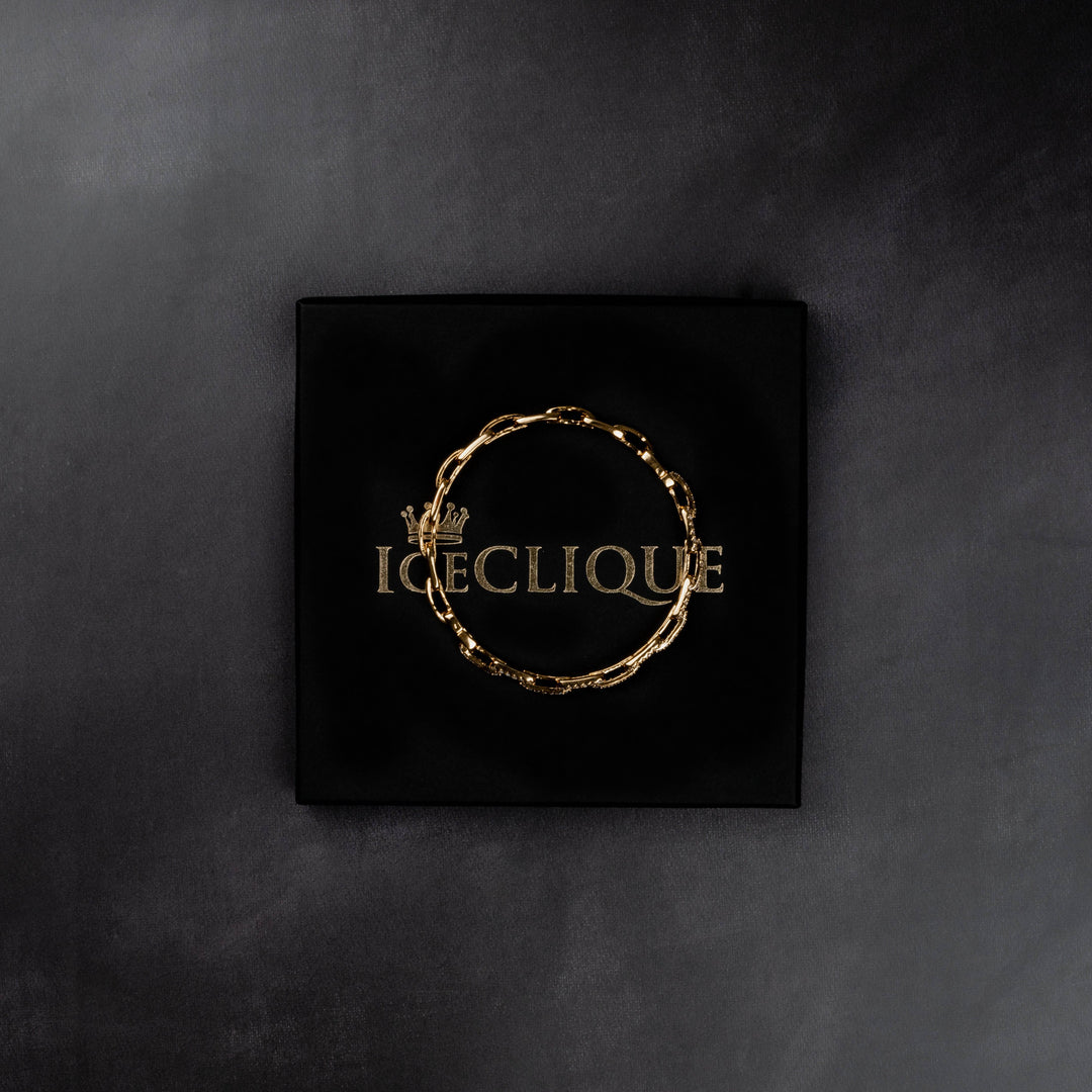 6mm Figure Link Bracelet - ICECLIQUE JEWELRY