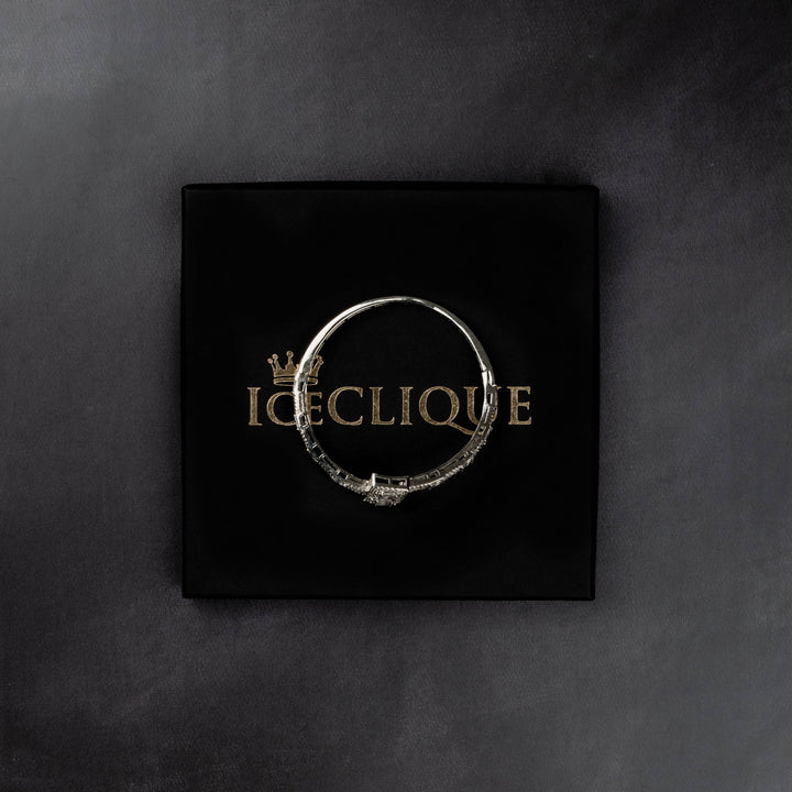 10mm Cuban Bangle Bracelet - ICECLIQUE JEWELRY
