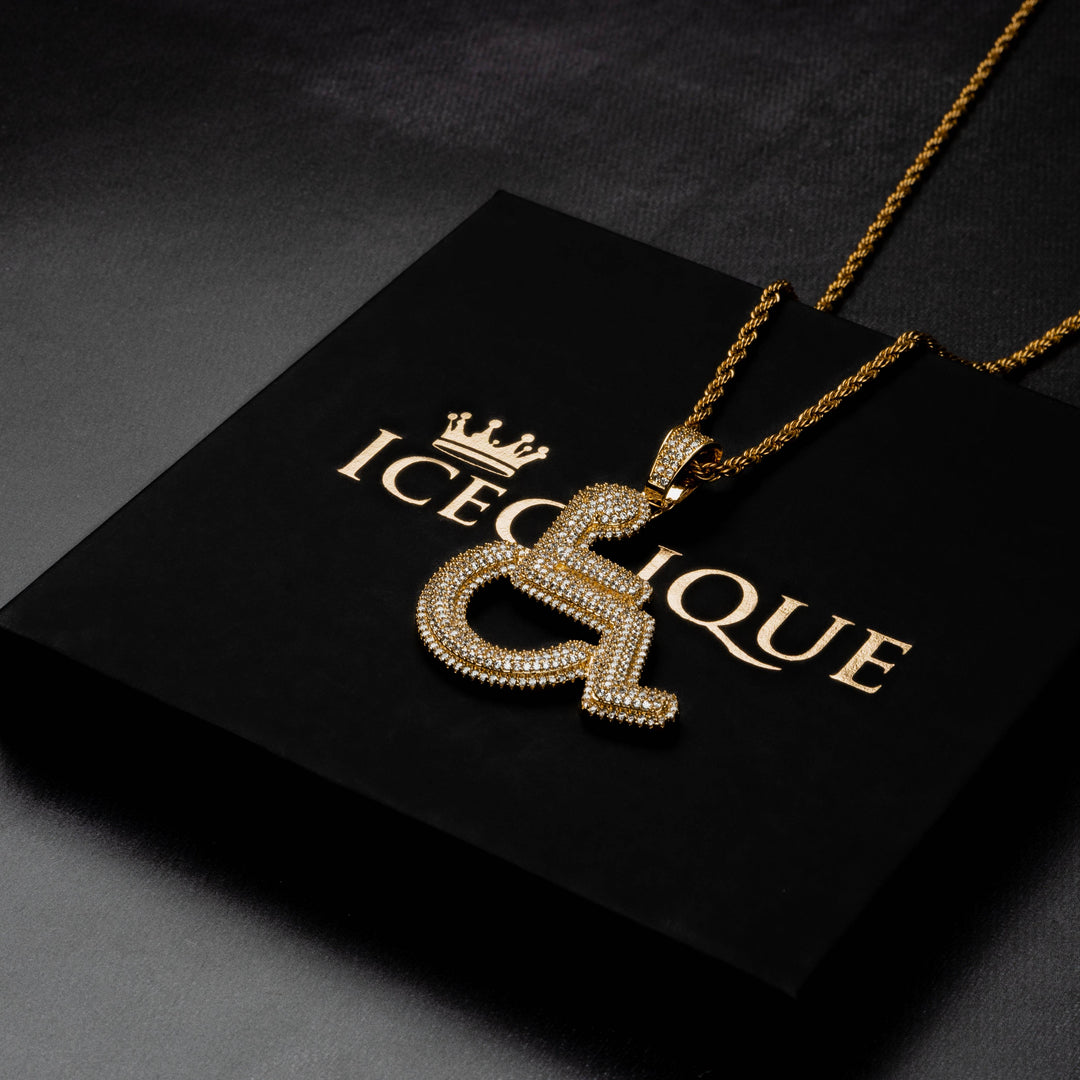 Handicap Sign Pendant - ICECLIQUE JEWELRY