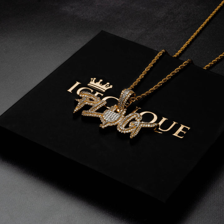 Iced Plug Pendant - ICECLIQUE JEWELRY