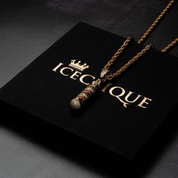Iced Barber Pendant - ICECLIQUE JEWELRY