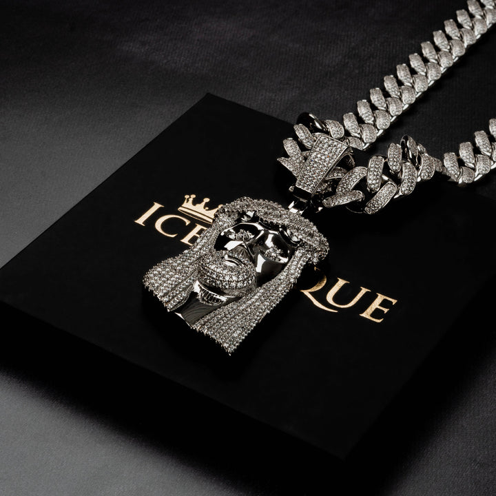Iced Savior Pendant - ICECLIQUE JEWELRY