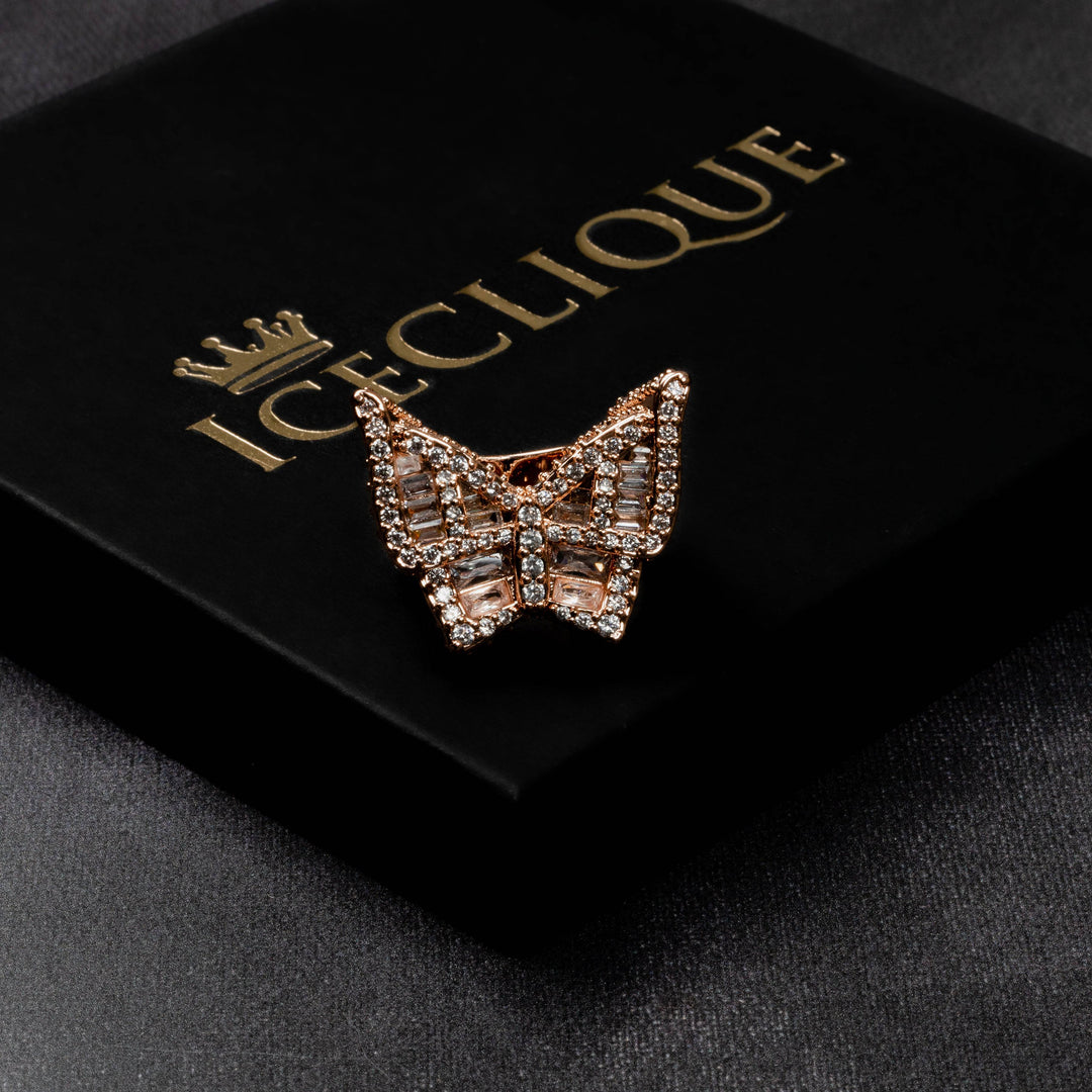 Iced Butterfly Ring - ICECLIQUE JEWELRY