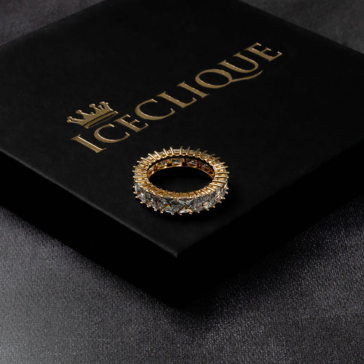 Iced Baguette Ring - ICECLIQUE JEWELRY