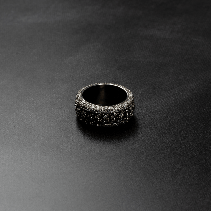 Iced Rotating Cuban Ring - ICECLIQUE JEWELRY