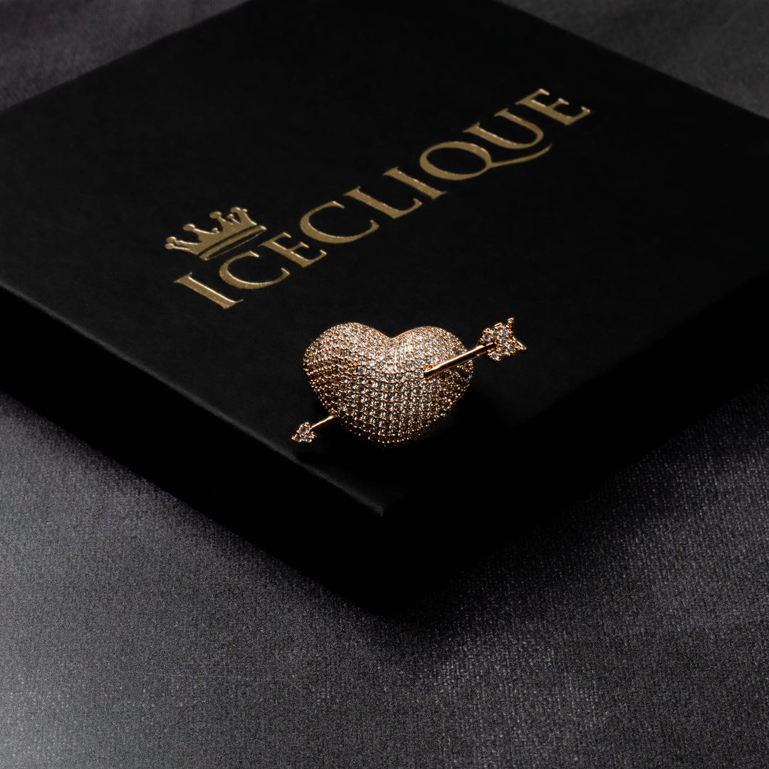 Iced Cupid Arrow Ring - ICECLIQUE JEWELRY