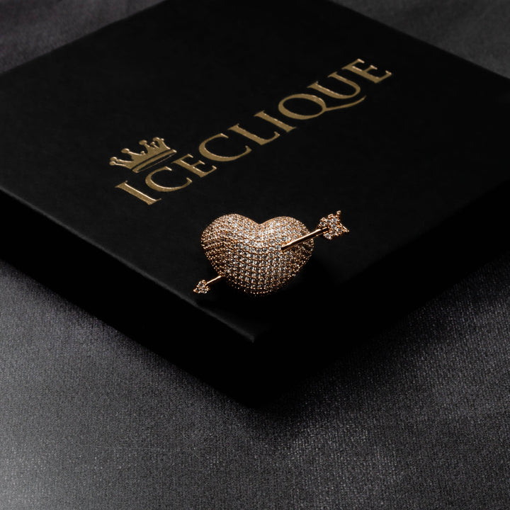Iced Cupid Arrow Ring - ICECLIQUE JEWELRY