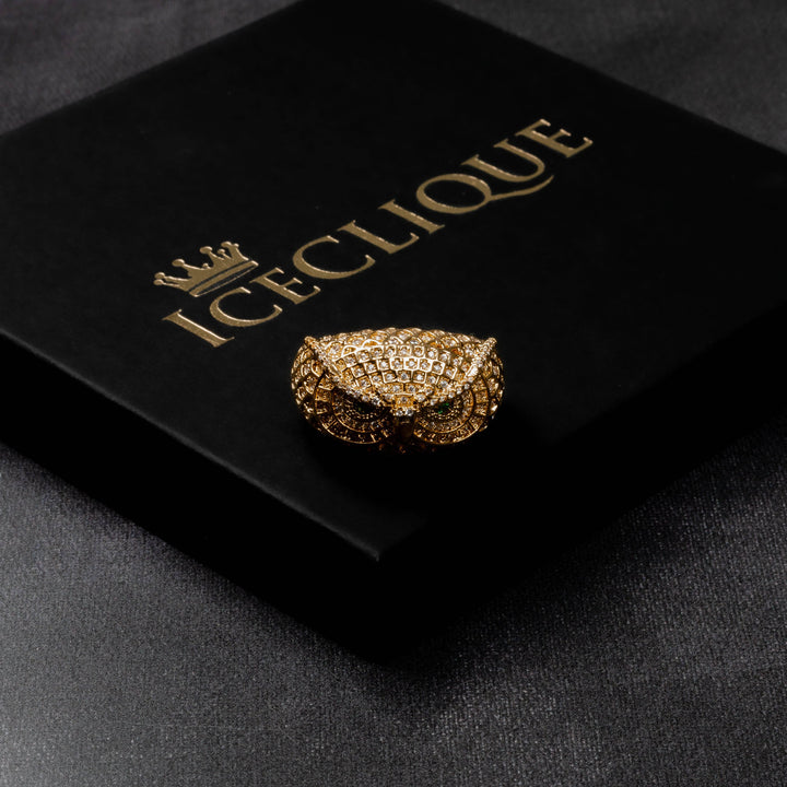 Iced Owl Ring - ICECLIQUE JEWELRY