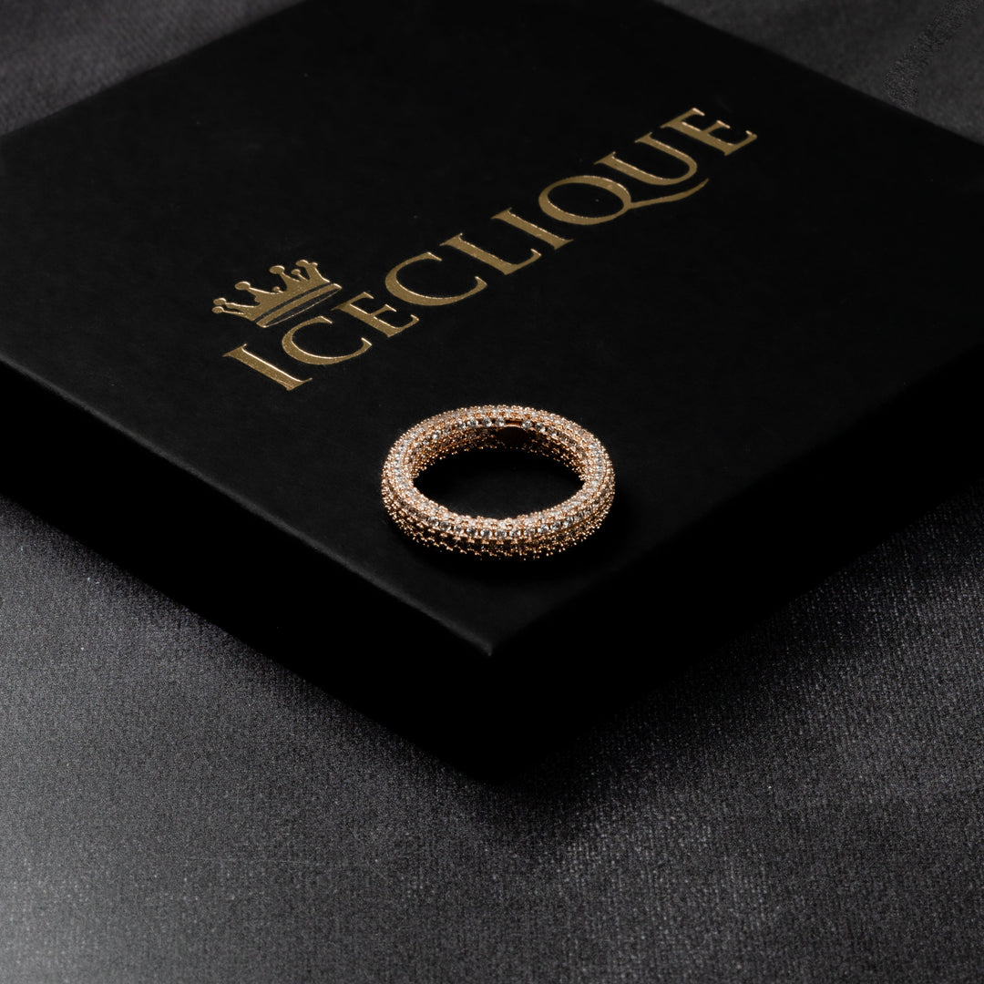 Iced Cluster Ring - ICECLIQUE JEWELRY