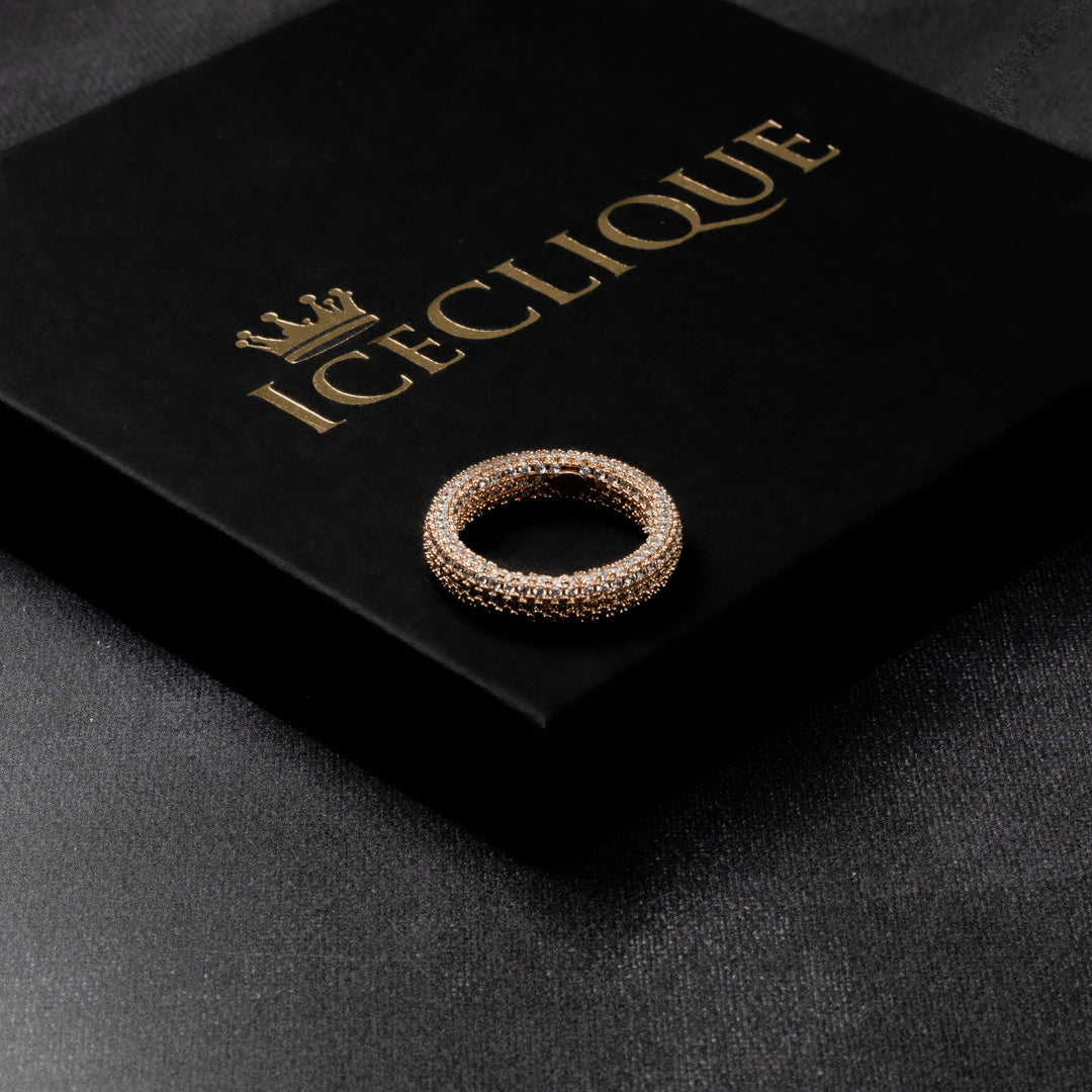 Iced Cluster Ring - ICECLIQUE JEWELRY