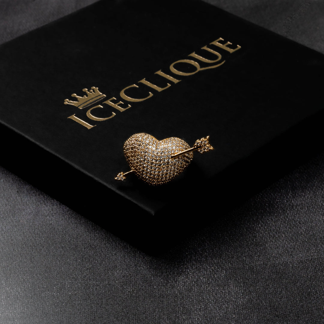 Iced Cupid Arrow Ring - ICECLIQUE JEWELRY