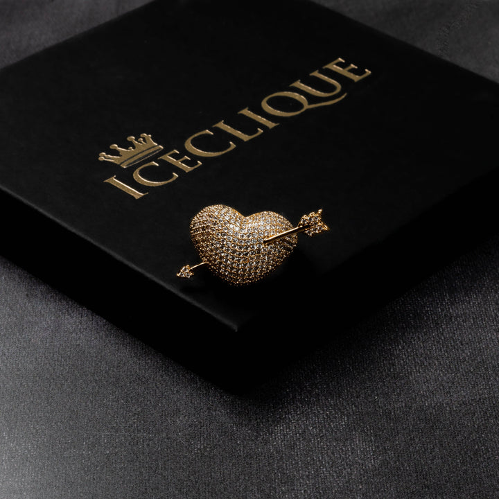 Iced Cupid Arrow Ring - ICECLIQUE JEWELRY