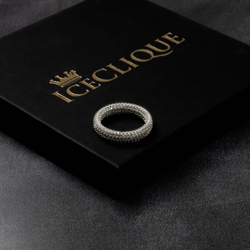 Iced Cluster Ring - ICECLIQUE JEWELRY