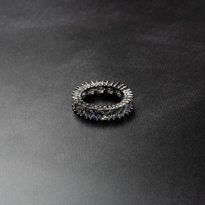 Iced Baguette Ring - ICECLIQUE JEWELRY