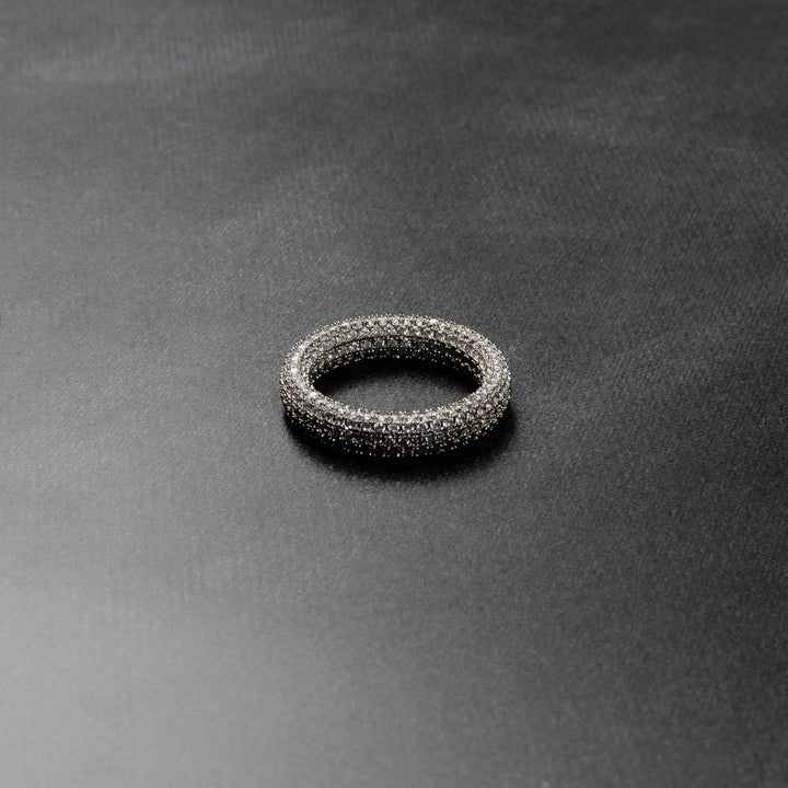 Iced Cluster Ring - ICECLIQUE JEWELRY