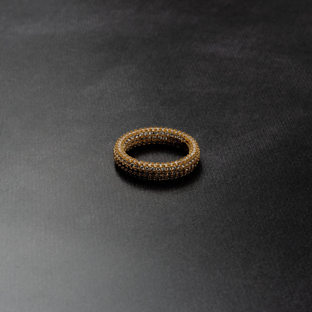Iced Cluster Ring - ICECLIQUE JEWELRY