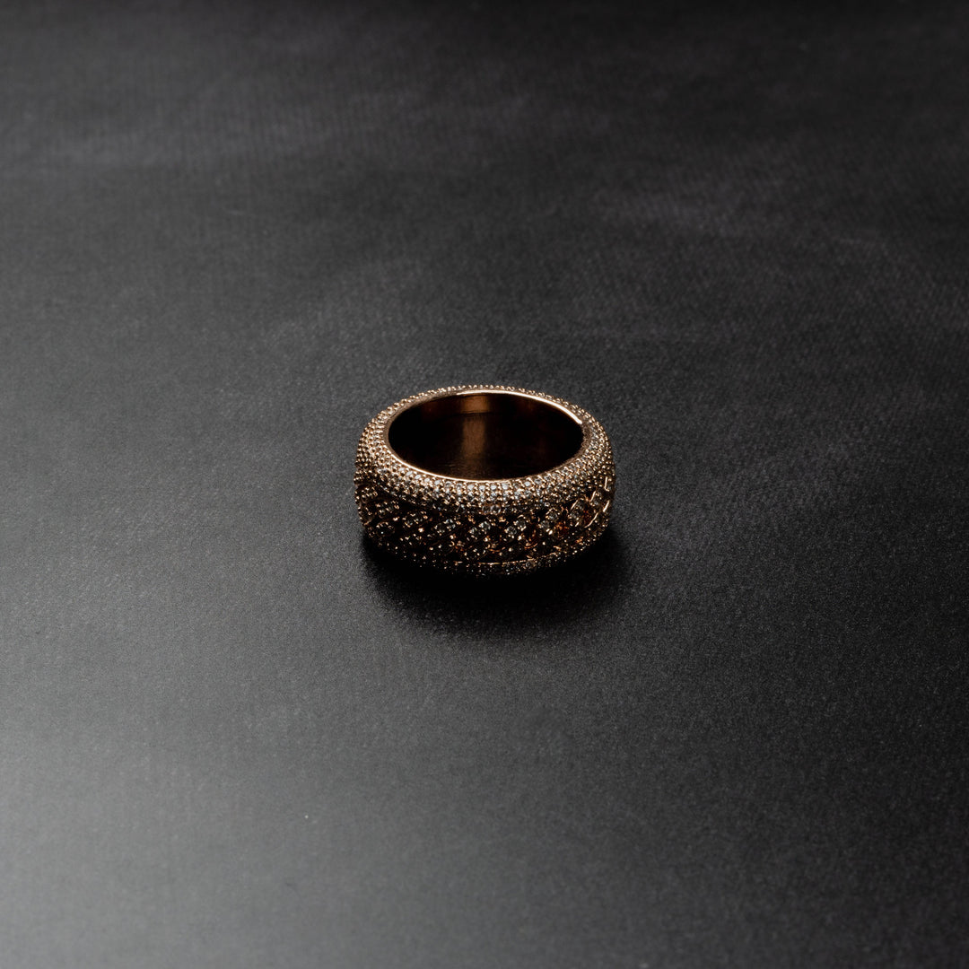 Iced Rotating Cuban Ring - ICECLIQUE JEWELRY