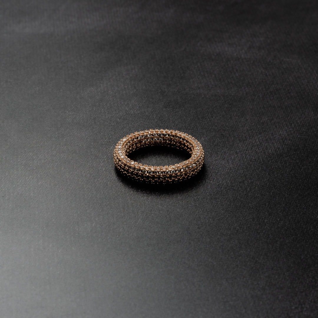 Iced Cluster Ring - ICECLIQUE JEWELRY
