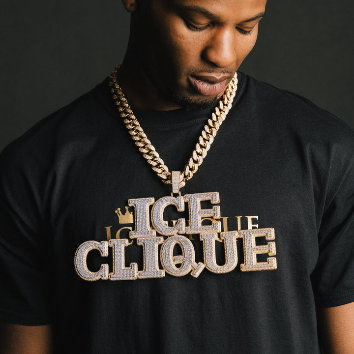 Custom Multi-Layer Letter Pendant - ICECLIQUE JEWELRY