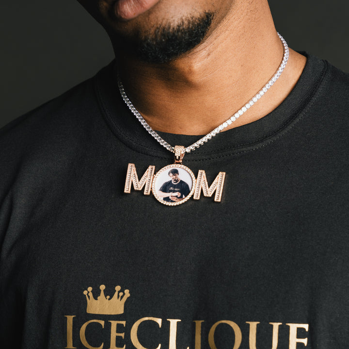 Mom Custom Photo Pendant - ICECLIQUE JEWELRY