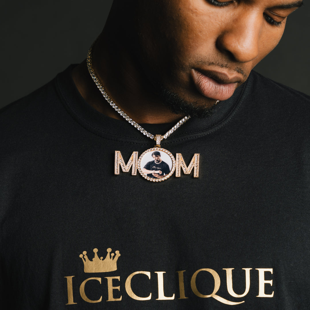 Mom Custom Photo Pendant - ICECLIQUE JEWELRY
