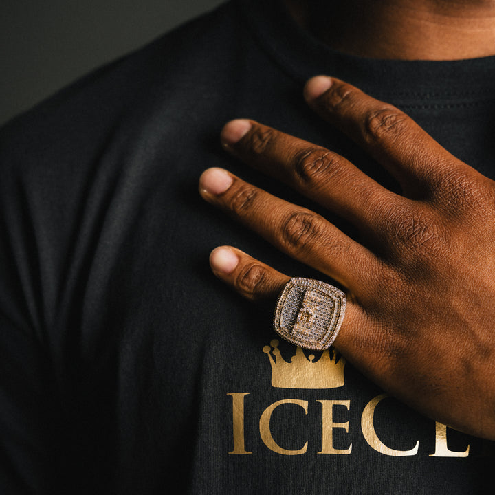 Custom Letter Ring - ICECLIQUE JEWELRY