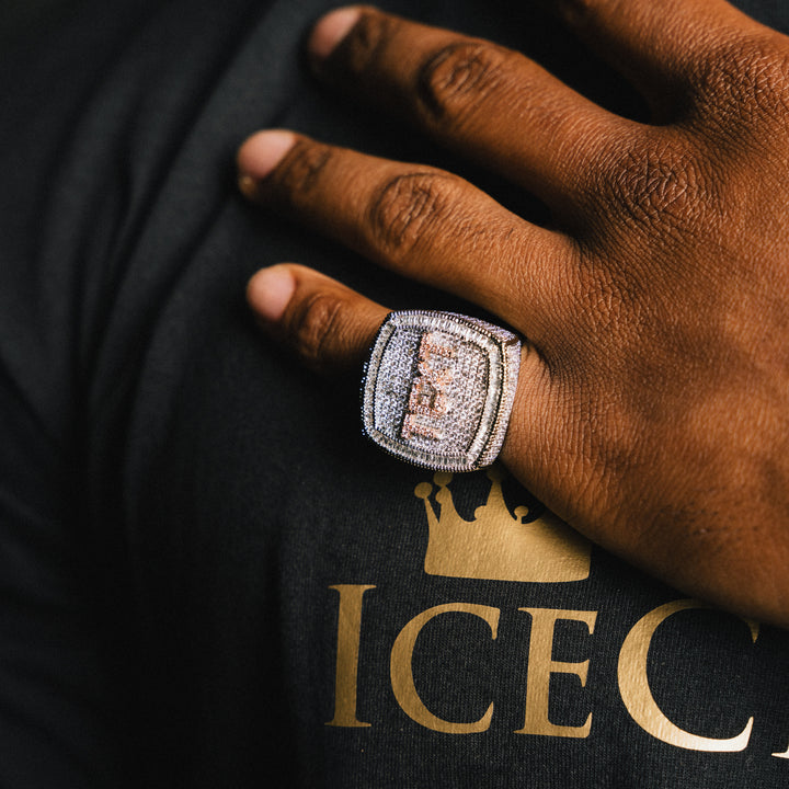 Custom Letter Ring - ICECLIQUE JEWELRY