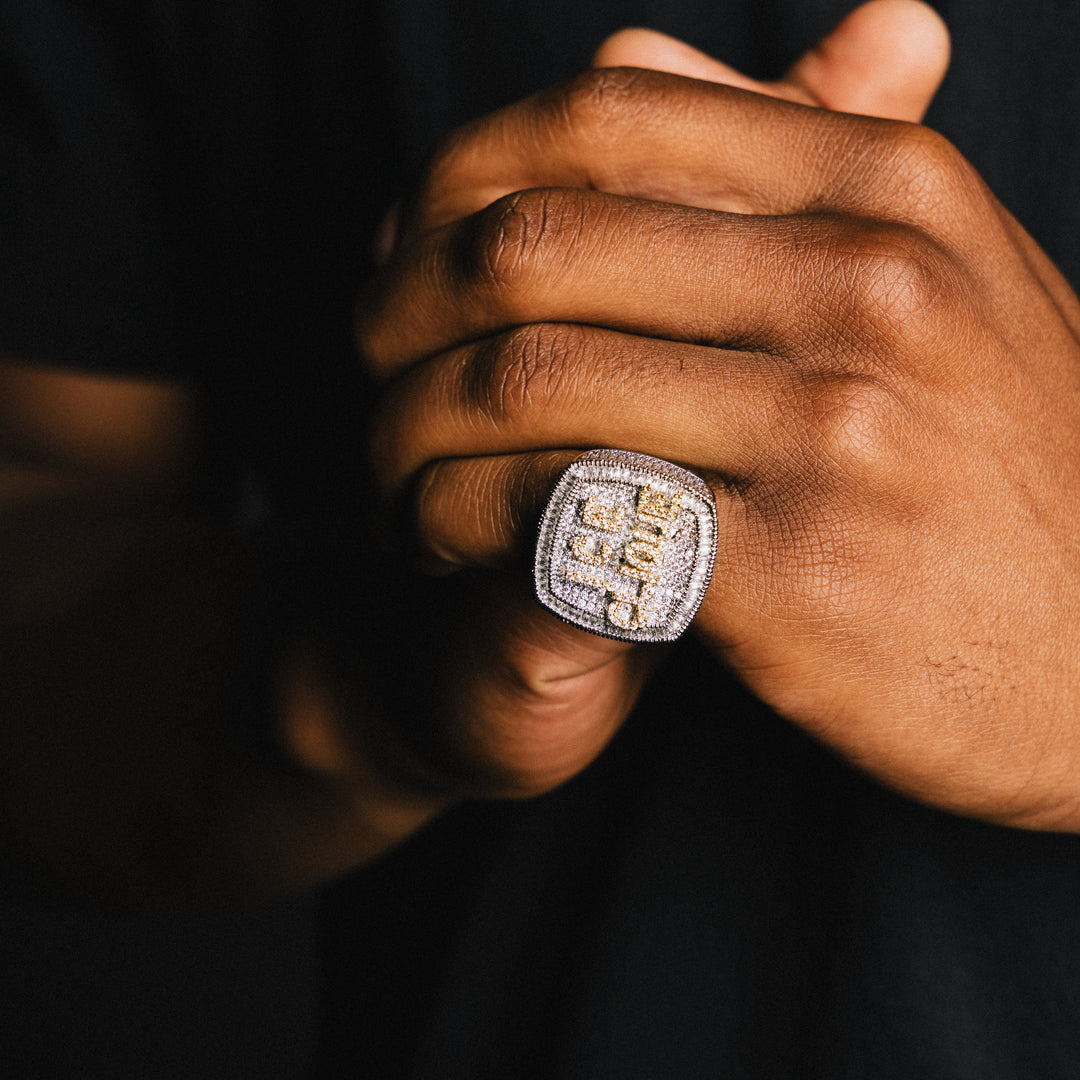 Custom Letter Ring - ICECLIQUE JEWELRY