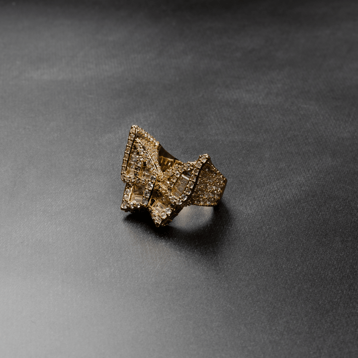 Iced Butterfly Ring - ICECLIQUE JEWELRY
