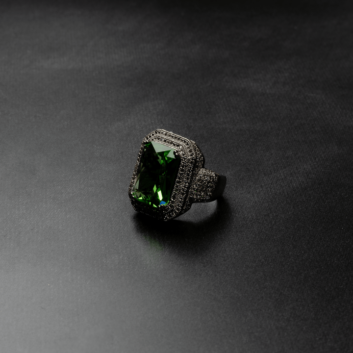 Iced Out Ruby Ring - ICECLIQUE JEWELRY