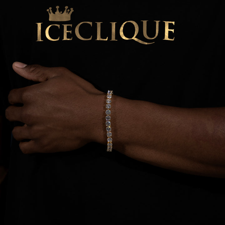 6.5MM Tennis Bracelet - Moissanite & S925