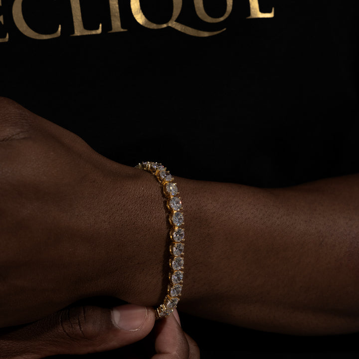 6.5MM Tennis Bracelet - Moissanite & S925