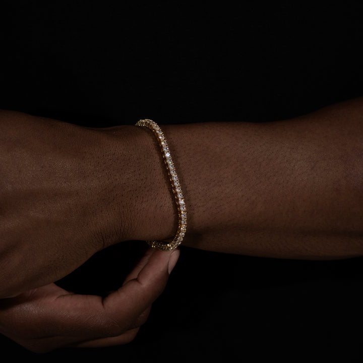 3MM Tennis Bracelet - Moissanite & S925