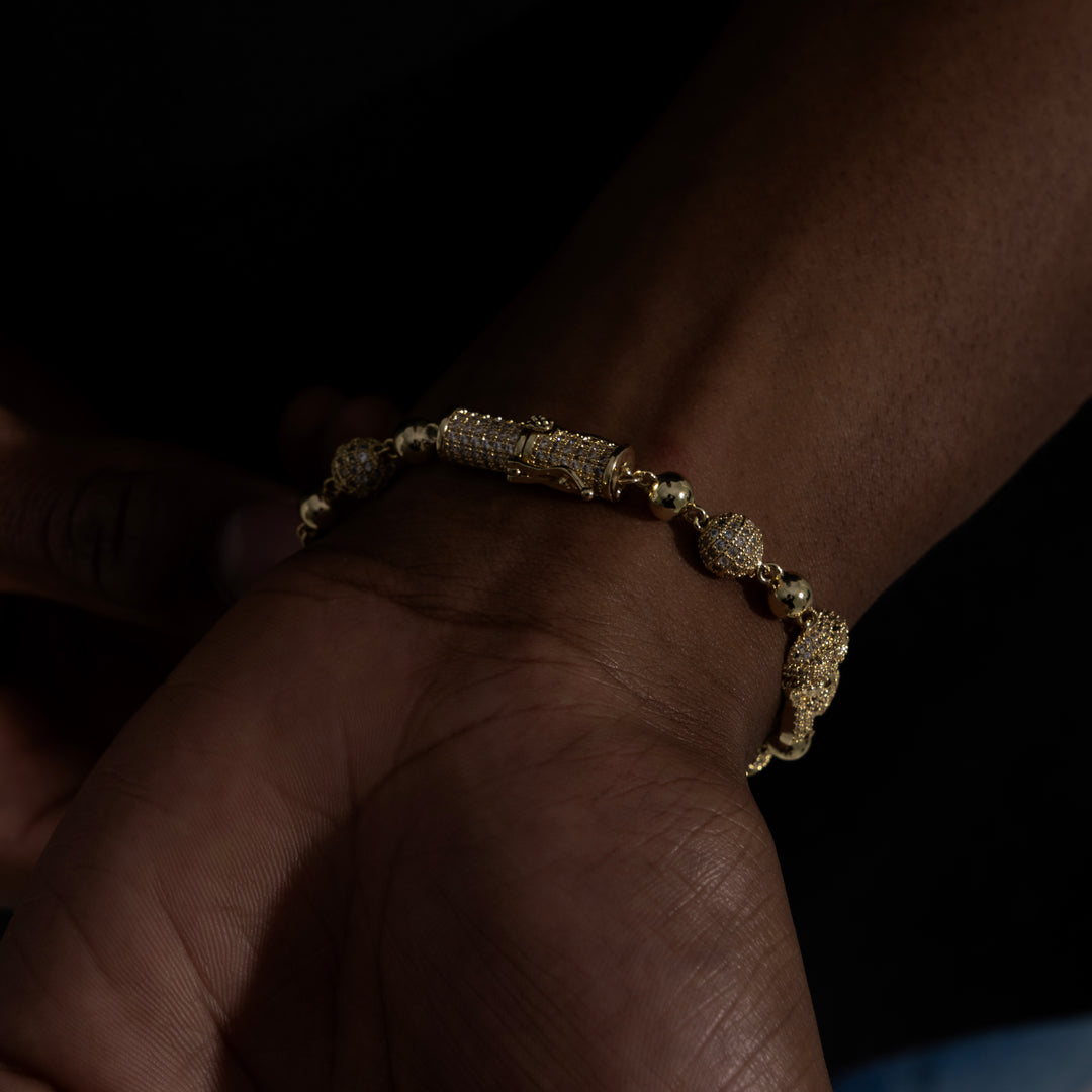 Connected Jesus Bracelet - Moissanite & S925