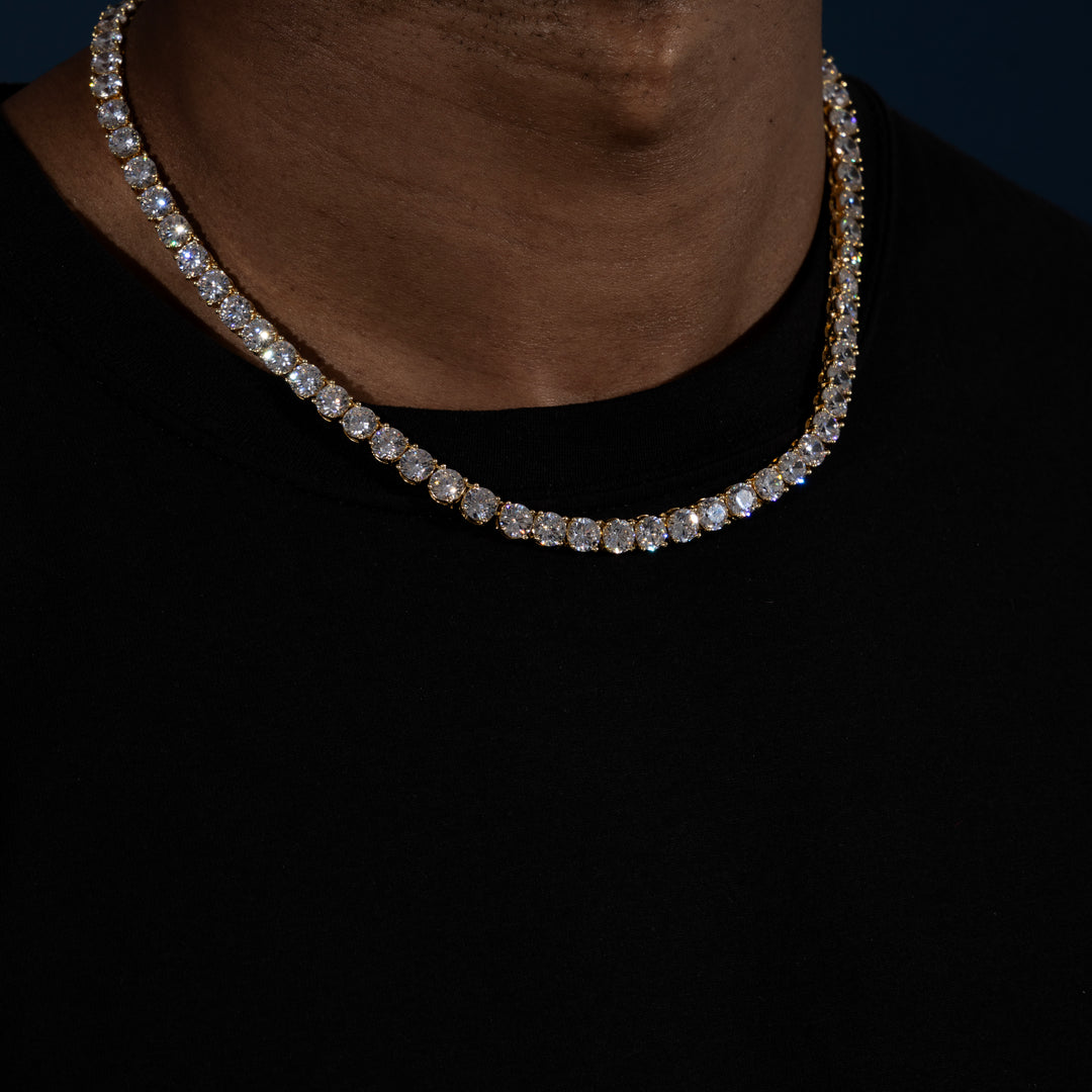 6.5MM Tennis Chain - Moissanite & S925