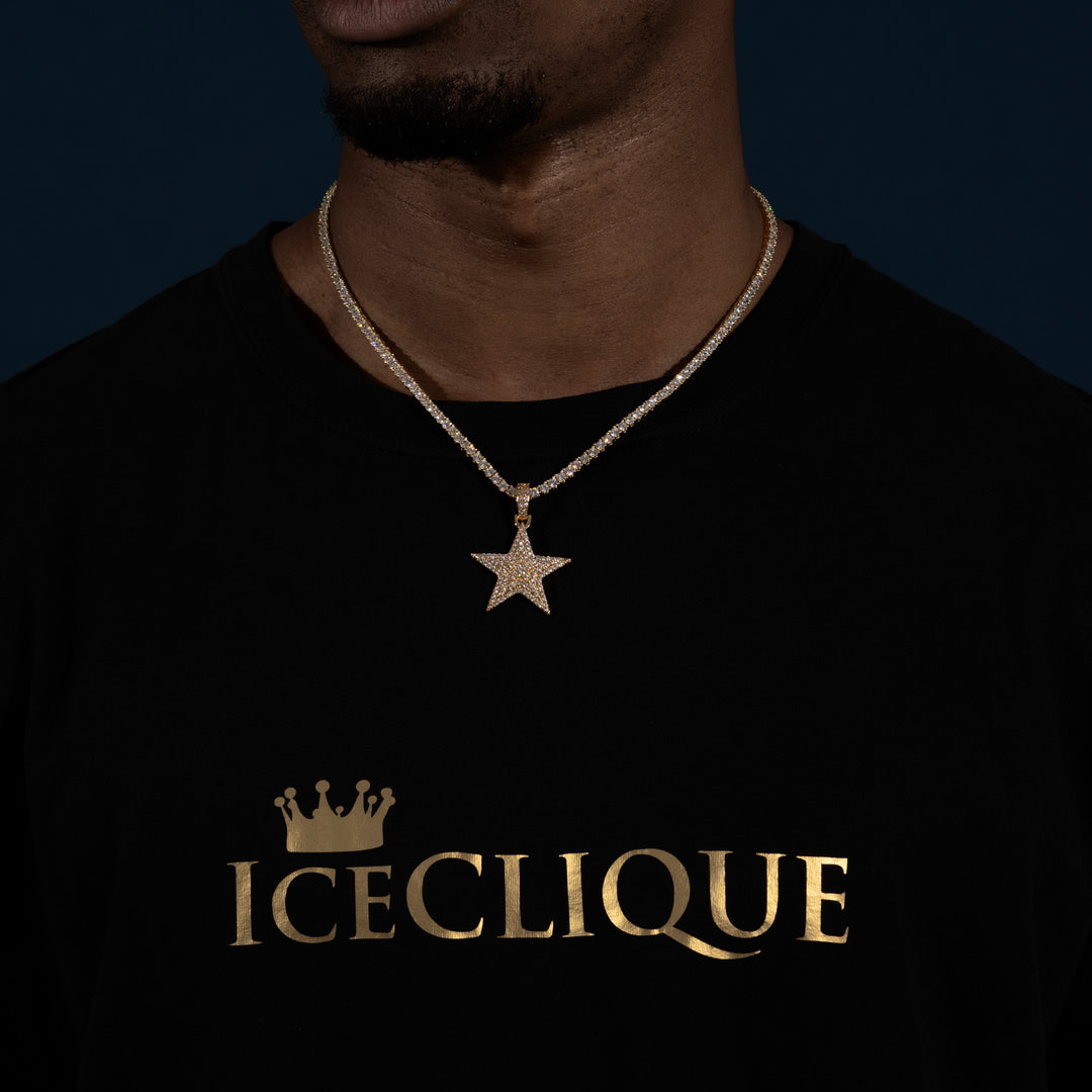 Star Pendant - Moissanite & S925