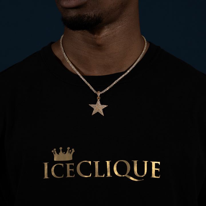 Star Pendant - Moissanite & S925