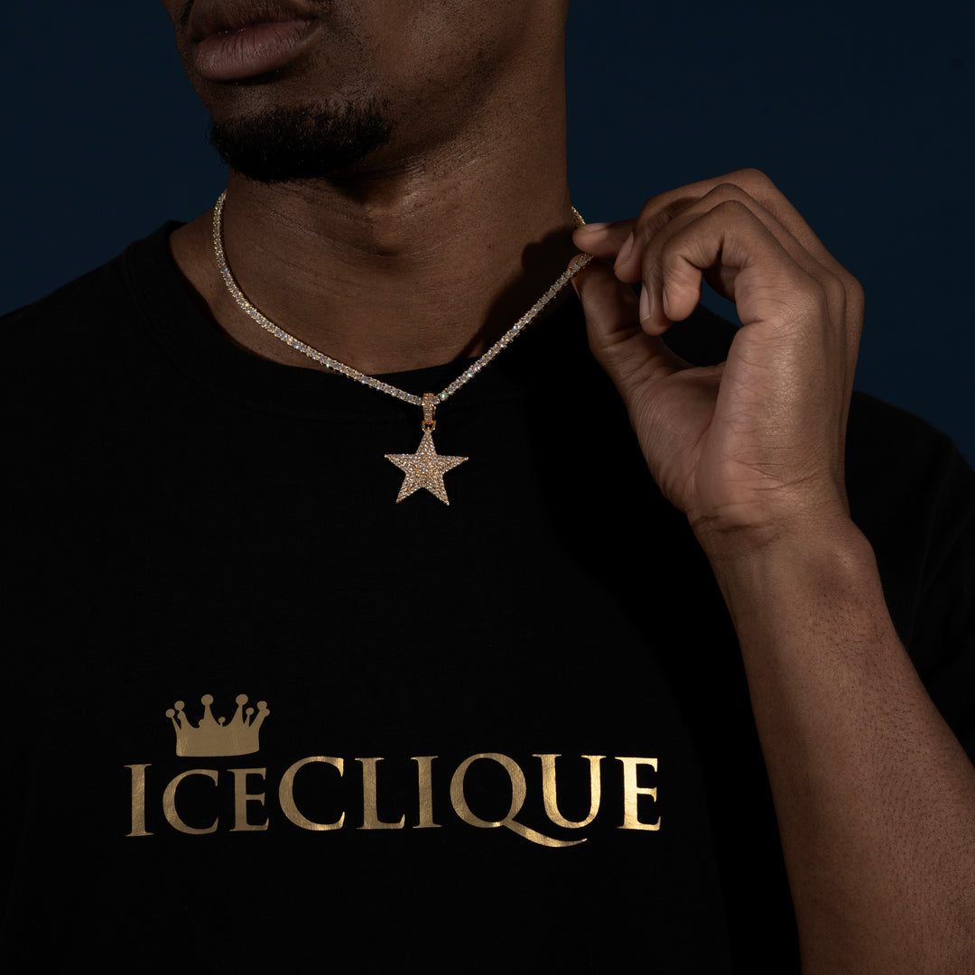 Star Pendant - Moissanite & S925